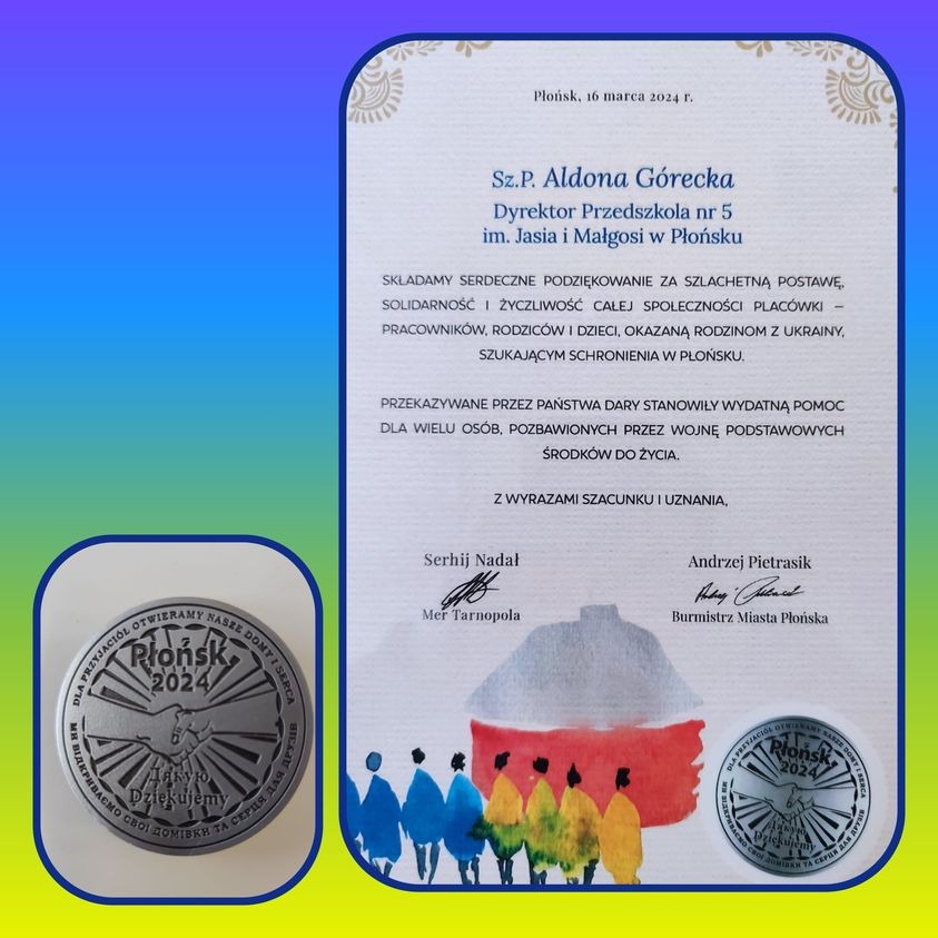 Podziękowanie