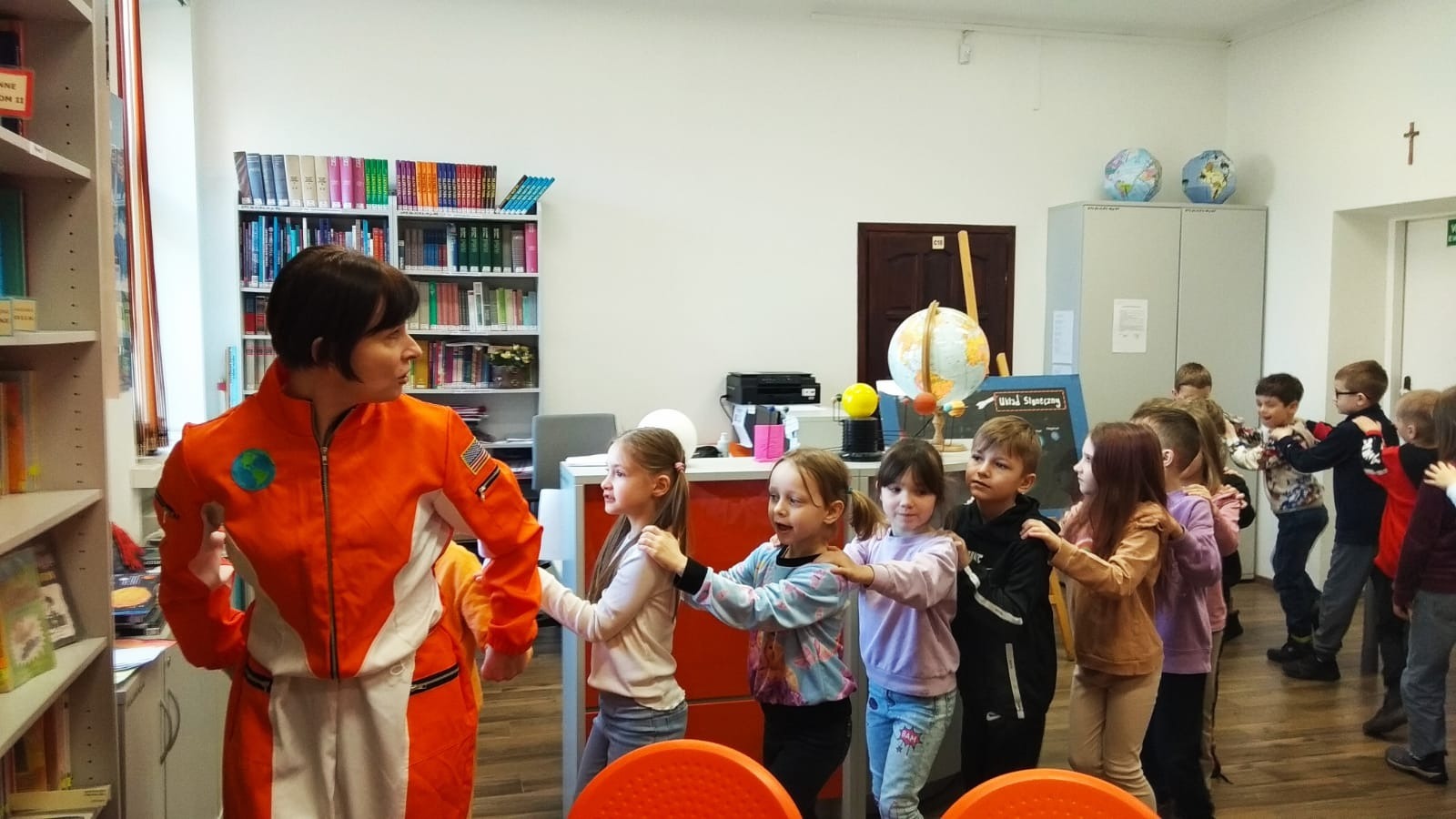 Sówki w Bibliotece Szkolnej