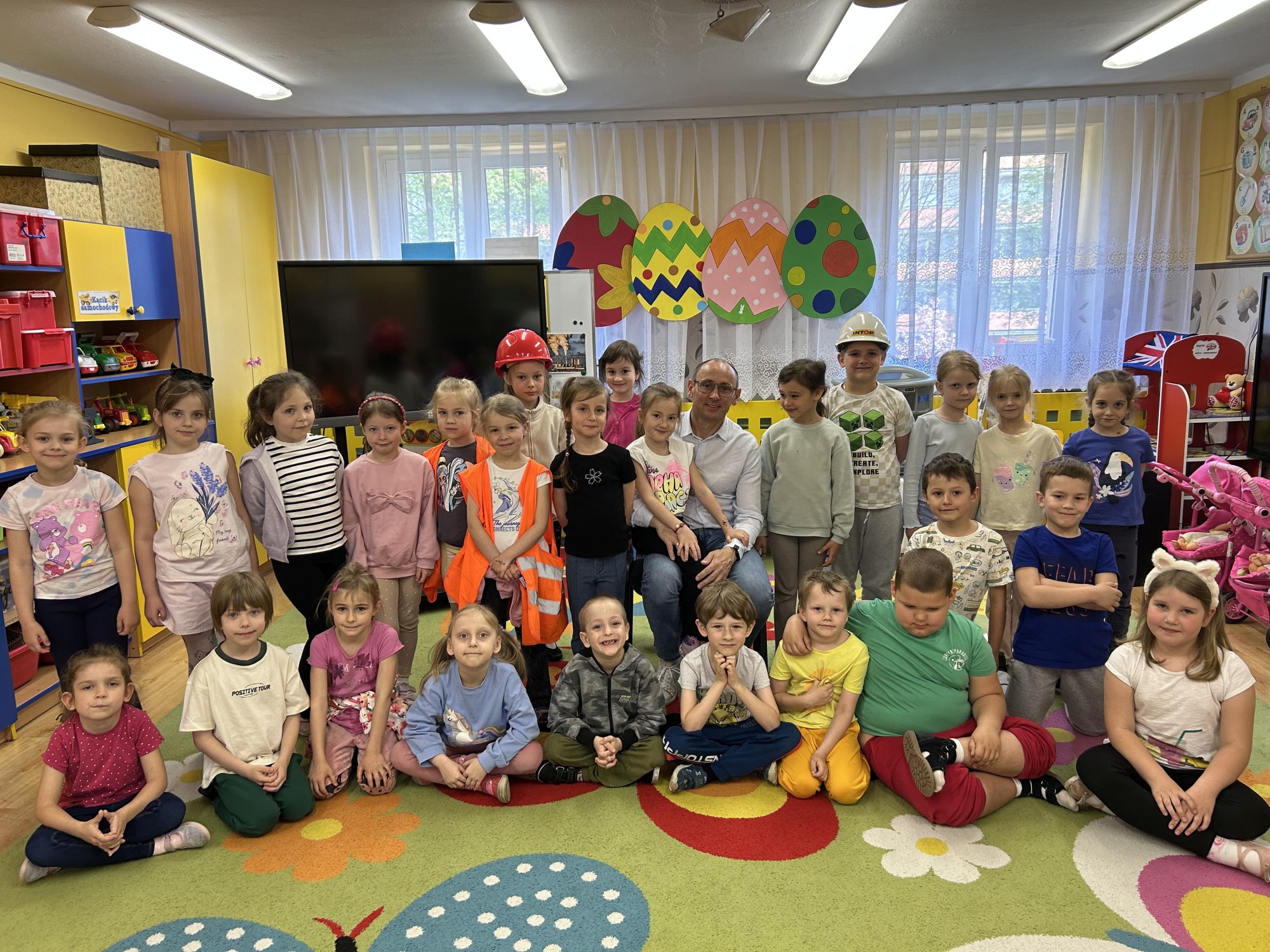 Spotkanie z inżynierem budowy torów i mostów - Grupa Kotki