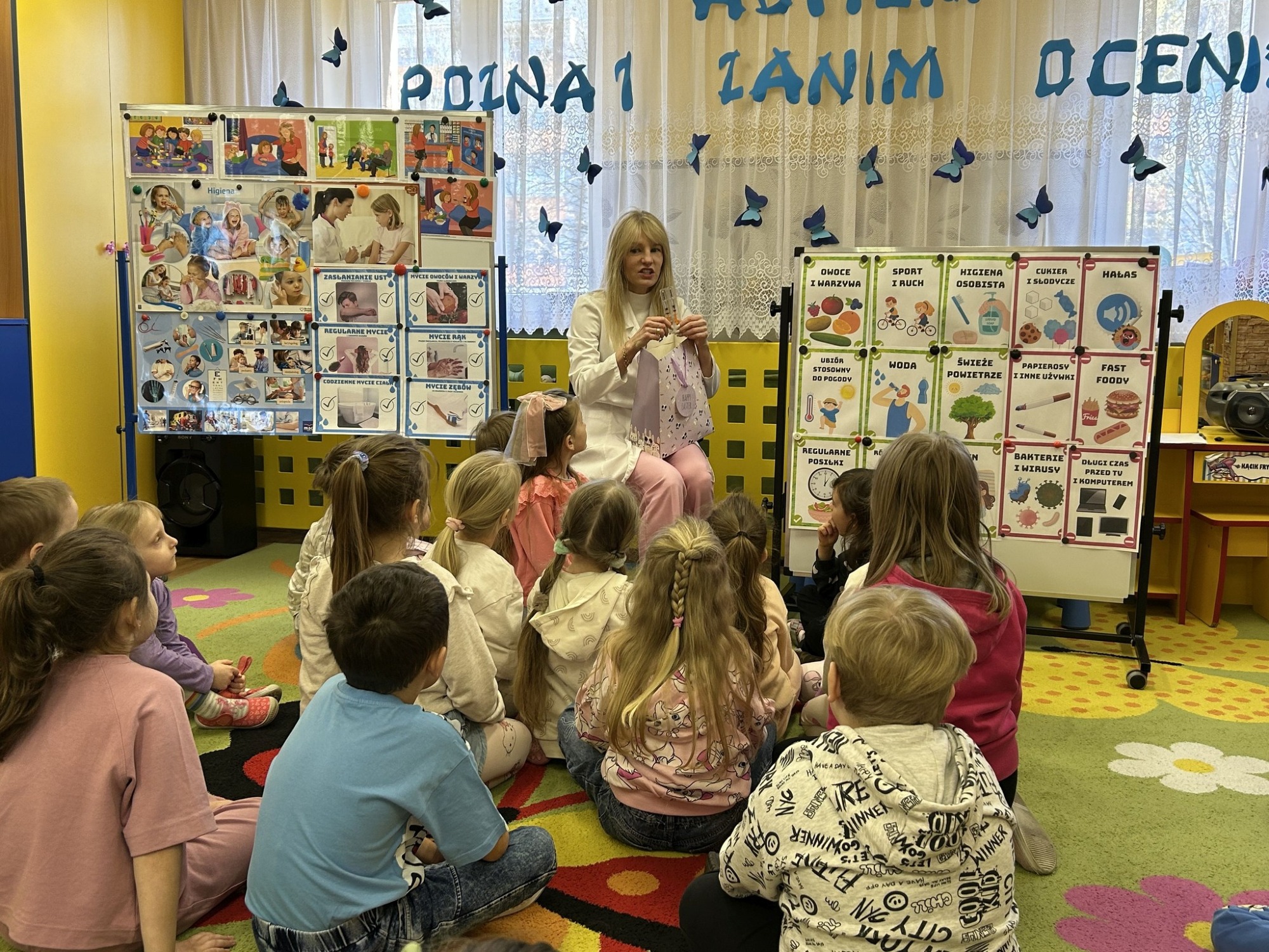 Spotkanie z lekarzem w grupie Kotki