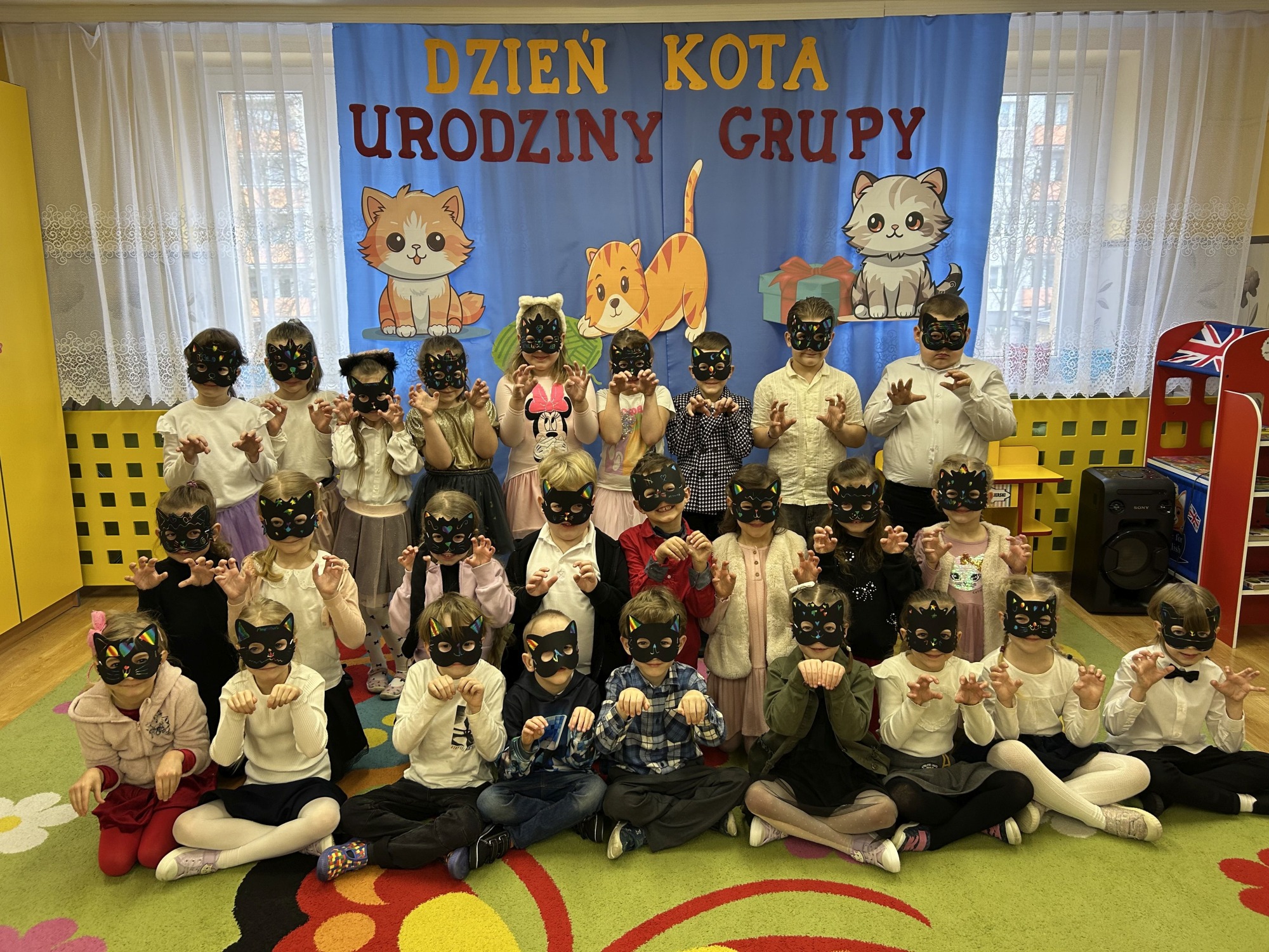 Urodziny grupy - Kotki