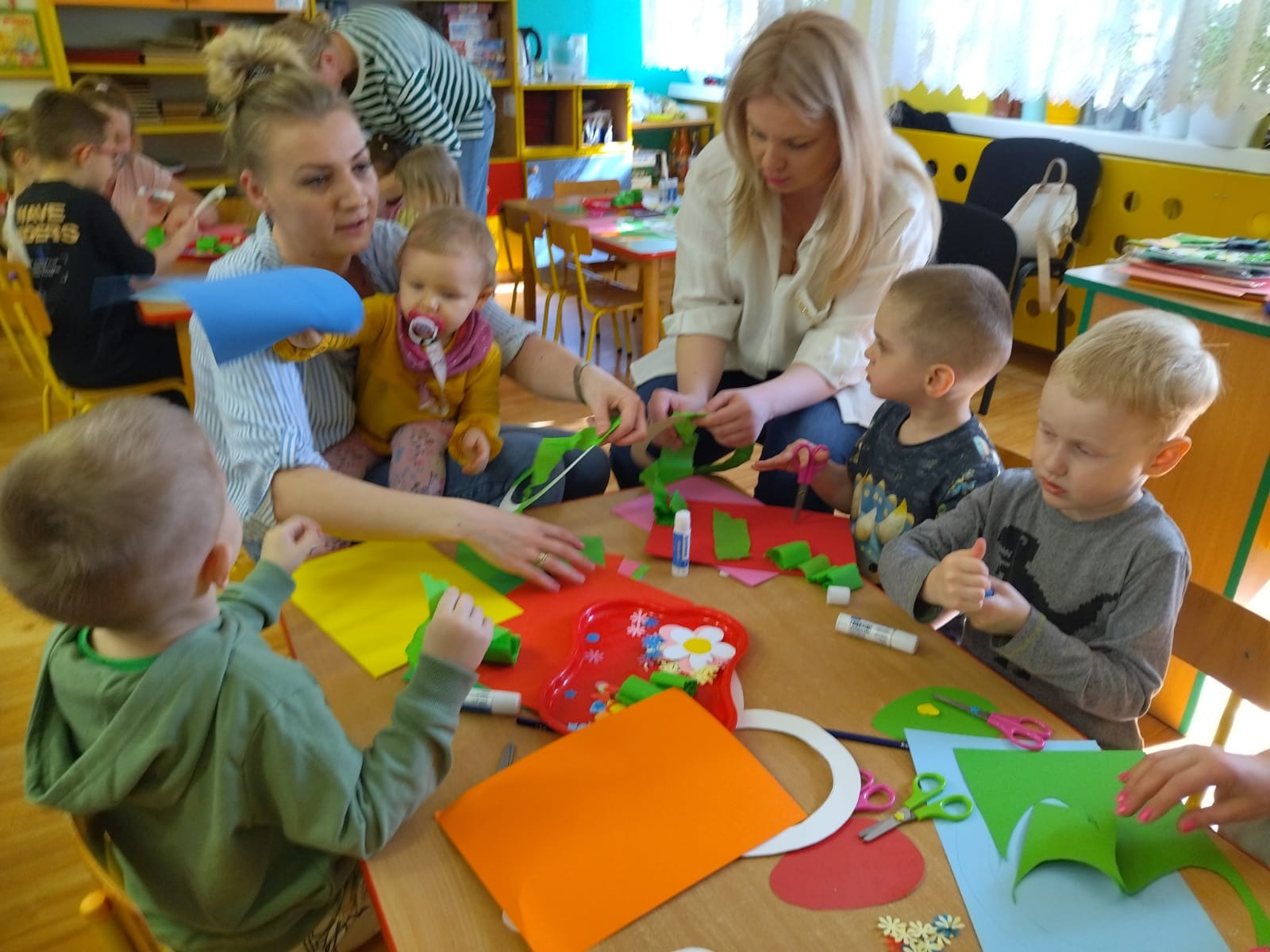 Warsztaty wielkanocne z rodzicami - grupa Smyki 