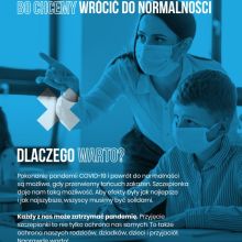 Plakat szczepienia COVID-19